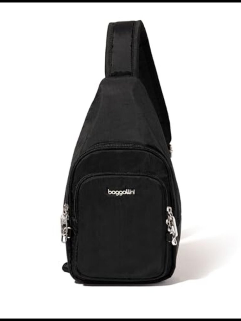Anti-Theft Sling Crossbody Travel Bag Locking Zippers RFID Cut-Resistant